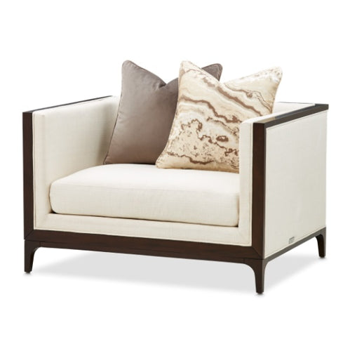 AICO Furniture Belmont Place Matching Chair in Espresso image