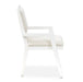 AICO Furniture Palm Gate Arm Chair (Set of 2) in Cloud White - Bargain Furniture (Detroit, MI)