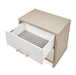 AICO Furniture Palm Gate Nightstand in Clay - Bargain Furniture (Detroit, MI)