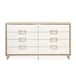 AICO Furniture Palm Gate Dresser in Clay - Bargain Furniture (Detroit, MI)