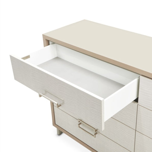 AICO Furniture Palm Gate Dresser in Clay - Bargain Furniture (Detroit, MI)