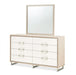 AICO Furniture Palm Gate Mirror in Clay - Bargain Furniture (Detroit, MI)