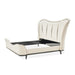AICO Furniture Tuxedo Queen Upholstered Bed in Piano Keyboard - Bargain Furniture (Detroit, MI)