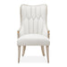 AICO Furniture St. Charles Arm Chair (Set of 2) in Dove Gray - Bargain Furniture (Detroit, MI)
