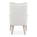 AICO Furniture St. Charles Arm Chair (Set of 2) in Dove Gray - Bargain Furniture (Detroit, MI)