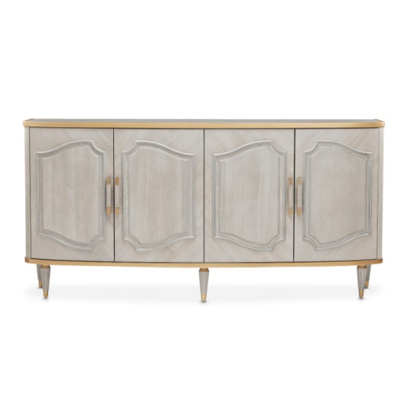 AICO Furniture St. Charles Sideboard in Dove Gray - Bargain Furniture (Detroit, MI)