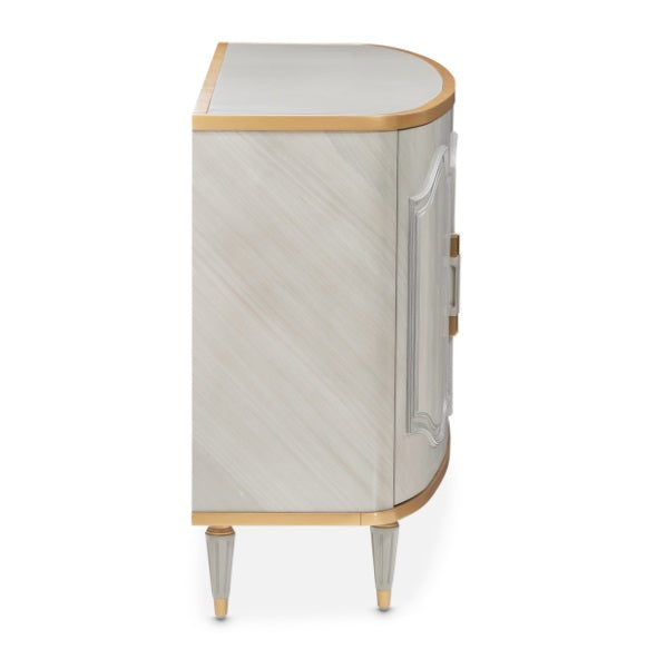 AICO Furniture St. Charles Sideboard in Dove Gray - Bargain Furniture (Detroit, MI)