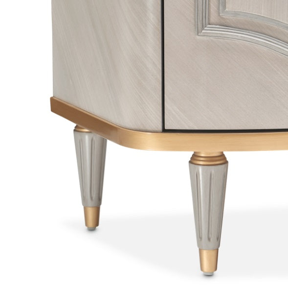 AICO Furniture St. Charles Sideboard in Dove Gray - Bargain Furniture (Detroit, MI)