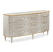 AICO Furniture St.Charles Dresser in Dove Gray - Bargain Furniture (Detroit, MI)