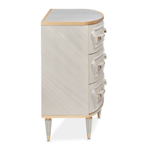 AICO Furniture St.Charles Dresser in Dove Gray - Bargain Furniture (Detroit, MI)