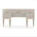 AICO Furniture St.Charles Vanity Desk in Dove Gray - Bargain Furniture (Detroit, MI)