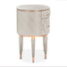 AICO Furniture St.Charles Vanity Desk in Dove Gray - Bargain Furniture (Detroit, MI)