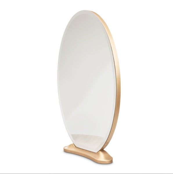 AICO Furniture St.Charles Vanity Mirror in Dove Gray - Bargain Furniture (Detroit, MI)