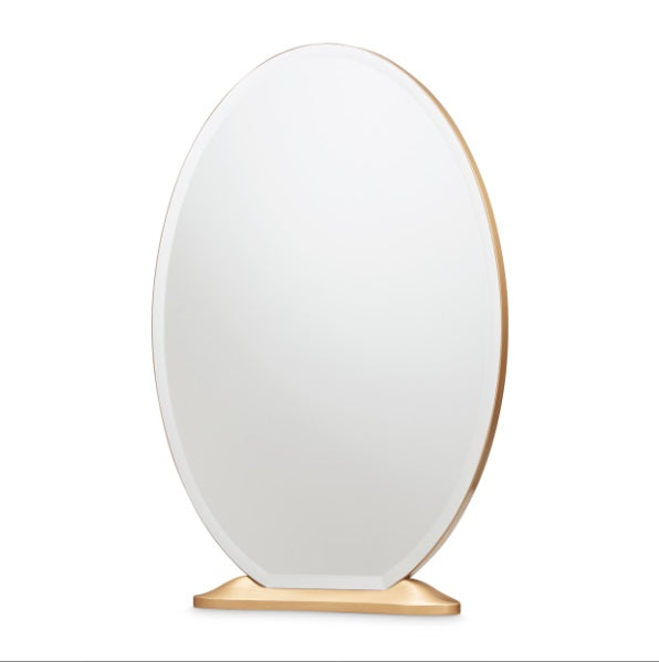 AICO Furniture St.Charles Vanity Mirror in Dove Gray - Bargain Furniture (Detroit, MI)