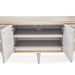 AICO Furniture St.Charles Media Cabinet in Dove Gray - Bargain Furniture (Detroit, MI)