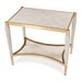 AICO Furniture St.Charles End Table in Dove Gray - Bargain Furniture (Detroit, MI)