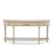 AICO Furniture St.Charles Console Table in Dove Gray - Bargain Furniture (Detroit, MI)