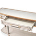 AICO Furniture St.Charles Console Table in Dove Gray - Bargain Furniture (Detroit, MI)
