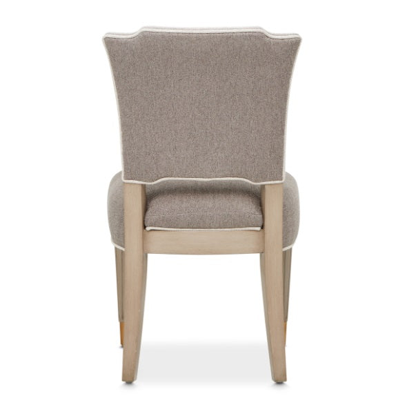 AICO Furniture St.Charles Vanity Chair in Dove Gray - Bargain Furniture (Detroit, MI)