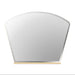 AICO Furniture St.Charles Dresser Mirror in Dove Gray - Bargain Furniture (Detroit, MI)