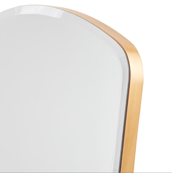 AICO Furniture St.Charles Dresser Mirror in Dove Gray - Bargain Furniture (Detroit, MI)