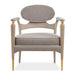 AICO Furniture St.Charles Accent Chair in Dove Gray - Bargain Furniture (Detroit, MI)