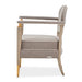 AICO Furniture St.Charles Accent Chair in Dove Gray - Bargain Furniture (Detroit, MI)