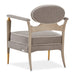 AICO Furniture St.Charles Accent Chair in Dove Gray - Bargain Furniture (Detroit, MI)