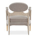 AICO Furniture St.Charles Accent Chair in Dove Gray - Bargain Furniture (Detroit, MI)