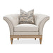AICO Furniture St.Charles Matching Chair in Dove Gray - Bargain Furniture (Detroit, MI)