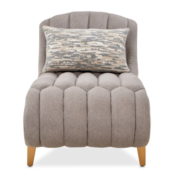 AICO Furniture St.Charles Chaise in Dove Gray - Bargain Furniture (Detroit, MI)