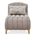 AICO Furniture St.Charles Chaise in Dove Gray - Bargain Furniture (Detroit, MI)