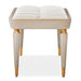AICO Furniture St.Charles Accent Bench in Dove Gray - Bargain Furniture (Detroit, MI)