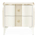 AICO Furniture La Marisia Nightstand in Creamy Pearl - Bargain Furniture (Detroit, MI)