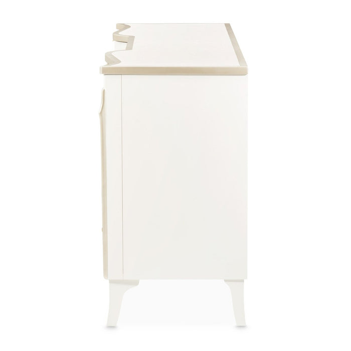 AICO Furniture La Marisia Dresser in Creamy Pearl - Bargain Furniture (Detroit, MI)