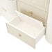 AICO Furniture La Marisia Dresser in Creamy Pearl - Bargain Furniture (Detroit, MI)