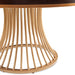 AICO Furniture Camellia Field Round Dining Table in Warm Pecan - Bargain Furniture (Detroit, MI)