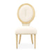 AICO Furniture Camellia Field Side Chair (Set of 2) in Caramel - Bargain Furniture (Detroit, MI)