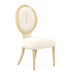 AICO Furniture Camellia Field Side Chair (Set of 2) in Caramel - Bargain Furniture (Detroit, MI)