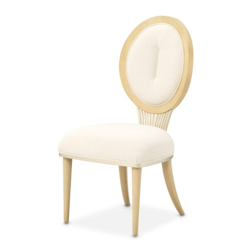 AICO Furniture Camellia Field Side Chair (Set of 2) in Caramel image