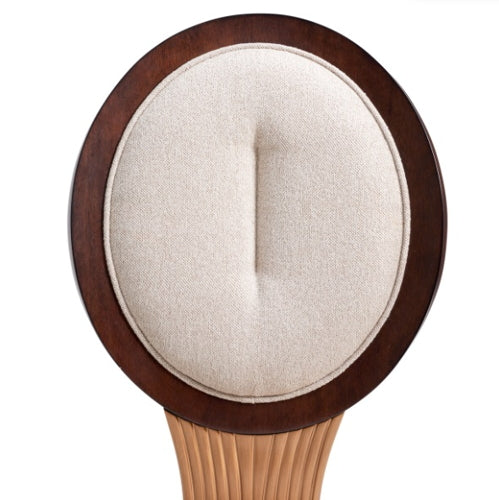 AICO Furniture Camellia Field Side Chair (Set of 2) in Warm Pecan - Bargain Furniture (Detroit, MI)