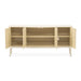 AICO Furniture Camellia Field Sideboard in Caramel - Bargain Furniture (Detroit, MI)