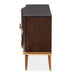 AICO Furniture Camellia Field Sideboard in Warm Pecan - Bargain Furniture (Detroit, MI)