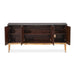 AICO Furniture Camellia Field Sideboard in Warm Pecan - Bargain Furniture (Detroit, MI)