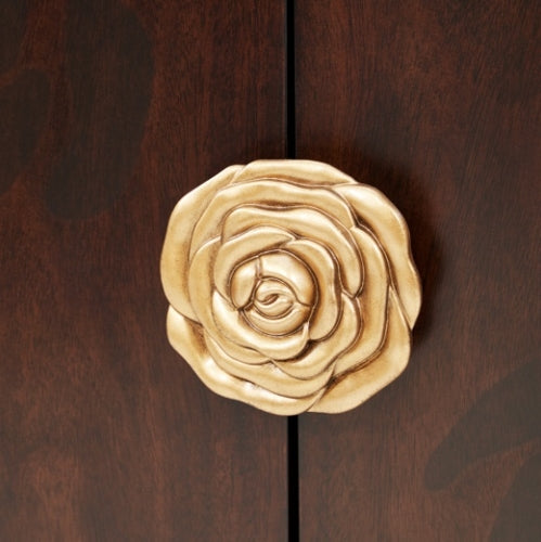 AICO Furniture Camellia Field Sideboard in Warm Pecan - Bargain Furniture (Detroit, MI)