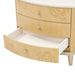 AICO Furniture Camellia Field Nightstand in Caramel - Bargain Furniture (Detroit, MI)