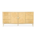 AICO Furniture Camellia Field Dresser in Caramel - Bargain Furniture (Detroit, MI)