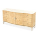 AICO Furniture Camellia Field Dresser in Caramel - Bargain Furniture (Detroit, MI)