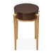 AICO Furniture Camellia Field Vanity Desk in Warm Pecan - Bargain Furniture (Detroit, MI)