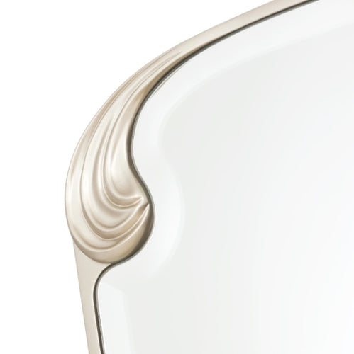 AICO Furniture Camellia Field Dresser Mirror in Caramel - Bargain Furniture (Detroit, MI)